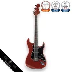 FENDER CUSTOM SHOP 1969 STRAT RELIC INDIAN FIRE RED BUILT BY JASON SMITH