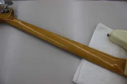 FENDER JAPAN ELECTRIC BASS GUITAR JAZZ JB-STD WHITE S SERIAL USED FROM JAPAN