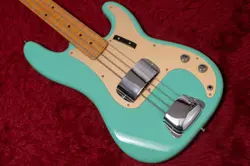 FENDER VINTERA 50S PRECISION BASS, SEAFOAM GREEN, 2022, 4.020KG, #MX22282287, GI