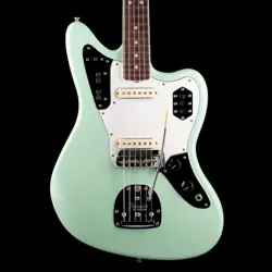 PRE OWNED 2022 FENDER AMERICAN ORIGINAL '60S JAGUAR SURF GREEN WITH OHSC