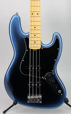 USED 2024 FENDER AMERICAN PROFESSIONAL II JAZZ BASS DARK NIGHT