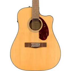 FENDER CD-140SCE DREADNOUGHT 12-STRING A/E GUITAR, SOLID SPRUCE TOP