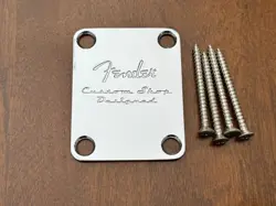 FENDER CUSTOM SHOP DESIGNED NECK PLATE CLASSIC PLAYER STRATOCASTER TELECASTER