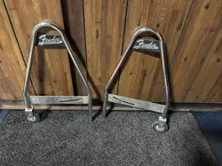 RARE 60S VINTAGE FENDER GUITAR AMPLIFIER AMP STAND CART DOLLY WHEELS USA