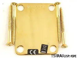 FENDER CUSTOM SHOP SM22 60 TELE CUSTOM CC CLOSET CLASSIC GOLD NECK PLATE.