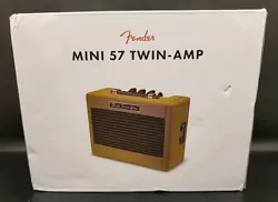 NEW FENDER 57 TWIN-AMP 1 WATT PORTABLE  GUITAR AMPLIFIER 717669330200
