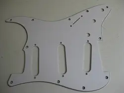 GENUINE FENDER STRATOCASTER GUITAR PICKGUARD PANEL PART FOR PROJECT UPGRADE
