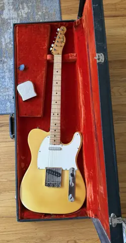 VINTAGE 1971 FENDER TELECASTER OLYMPIC WHITE ORIGINAL!