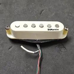 OLD DIMARZIO DP117 HS3 STACKED BRIDGE PICKUP FOR FENDER STRAT ELECTRIC GUITAR