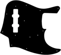 WD CUSTOM PICKGUARD FOR FENDER VINTAGE 1962-1964 JAZZ BASS #38 BLACK/CREAM/BLACK