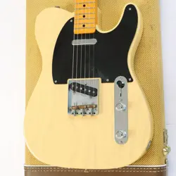 FENDER 70TH ANNIVERSARY BROADCASTER USED ASH BODY BLONDE W/HARD CASE