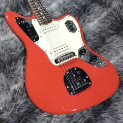 FENDER FSR MADE IN JAPAN TRADITIONAL II 60S JAGUAR FIESTA RED MACHING #GG1CO