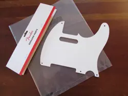 GENUINE FENDER PURE VINTAGE '50S REISSUE 1-PLY 5 HOLE TELE PICKGUARD OPEN MINT