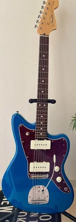 FENDER MADE IN JAPAN HYBRID II JAZZMASTER FOREST BLUE SAFE PACKING!