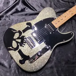 SQUIER BY FENDER HARUNA TELECASTER DARK SILVER SPARKLE (NO250519)