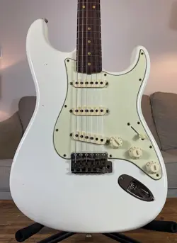 2025 FENDER CUSTOM SHOP LTD 64 L-SERIES JOURNEYMAN STRATOCASTER ~ OLYMPIC WHITE
