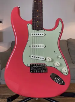 2024 FENDER CUSTOM SHOP VINTAGE CUSTOM '59 STRATOCASTER ~ FIESTA RED