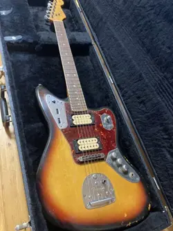 ELECTRIC GUITAR CART COBAIN FENDER JAGUAR NO.MG869