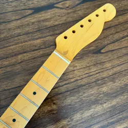 TELE NECK FITS FENDER TELECASTER BODY 22 FRETS MAPLE FRETBOARD