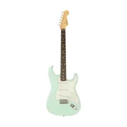 FENDER JAPAN TRADITIONAL 60S STRATOCASTER ELECTRIC GUITAR, RW FB, SURF GREEN