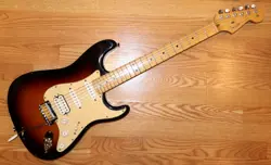 2004 FENDER AMERICAN USA DELUXE FAT STRAT STRATOCASTER WITH CASE