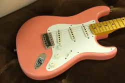 FENDER CUSTOM SHOP LTD 56 STRATOCASTER JRN / FIESTA RED SUPER FADED / AGED