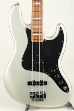 FENDER VINTERA 70S JAZZ BASS INCA SILVER 2019 USED ELECTRIC BASS