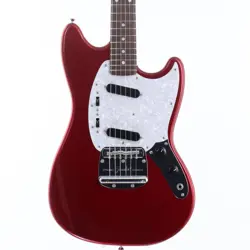 FENDER JAPAN MUSTANG MG69 OLD CANDY APPLE RED USED ELECTRIC GUITAR  2012