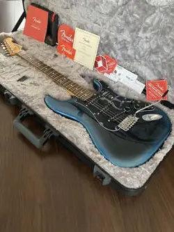 ELECTRIC GUITAR FENDER AMERICAN PROFESSIONAL II STRATOCASTER DARK NIGHT & CASE