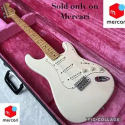 ELECTRIC GUITAR FENDER ST-STD STRATOCASTER WHITE MADE IN 1993-1994