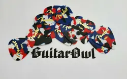 FENDER THIN GUITAR PICKS CONFETTI  351 CELLULOID 24 PICKS 2 DOZEN