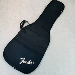 FENDER BLACK SOFT CASE ELECTRIC GUITAR BAG BLACK NYLON