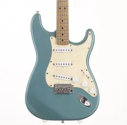 ELECTRIC GUITAR USED FENDER DELUXE POWERHOUSE STRATOCASTER LPB BLUE 3.58KG