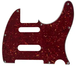 FOR FENDER TELECASTER NASHVILLE TELE STYLE GUITAR PICKGUARD 4 PLY RED TORTOISE