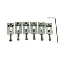 STAINLESS STEEL GUITAR BRIDGE ROLLER SADDLES FOR FENDER STRAT/TELE GUITARS