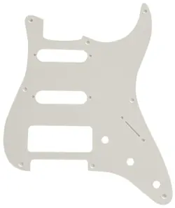 GUITAR PICKGUARD FOR FENDER STRATOCASTER 8 SCREWS S-S-P90 STYLE,1 PLY PARCHMENT
