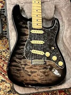 FENDER MOD SHOP US STRATOCASTER (2023) EBONY BURSTG-CLUB TOKYO