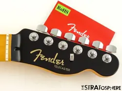 FENDER AMERICAN ULTRA LUXE TELECASTER TELE NECK   LOCKING TUNERS USA 