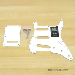 FENDER PLAYER STRATOCASTER PARCHMENT PICKGUARD TREM COVER BACK PLATE SCREWS
