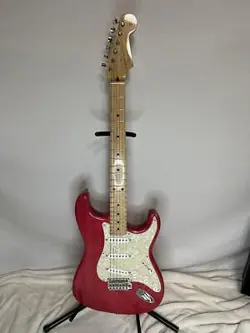 ST57/ASH STRATOCASTER RED