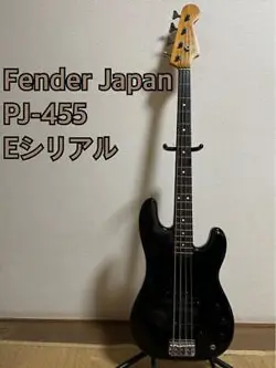 FENDER JAPAN ELECTRIC BASS GUITAR PRECISION PJ-455 E SERIAL USED FROM JAPAN