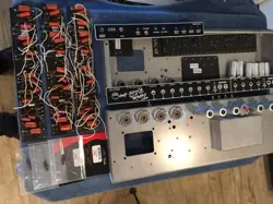 2 FENDER TWIN REVERB BLACKFACE AMPLIFIER CHASSIS