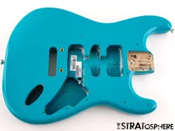 FENDER AMERICAN PROFESSIONAL II STRATOCASTER BODY, STRAT MIAMI BLUE!