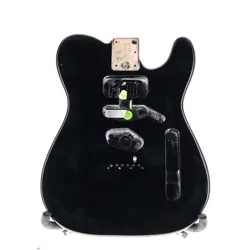 FENDER AM PRO II TELECASTER BODY BLANK - BLACK (082113 - I9) 4LB 12OZ