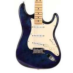 1994 FENDER AMERICAN STANDARD STRATOCASTER ALUMINUM BODY BLUE METAL BURST