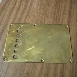 BRASS TREMOLO PLATE