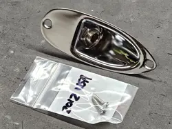 2012 FENDER USA STRATOCASTER OUTPUT JACK ASSEMBLY   SCREWS AMERICAN STRAT GUITAR