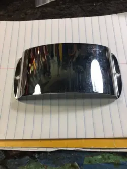 FENDER PICKUP COVER P-BASS CHROME