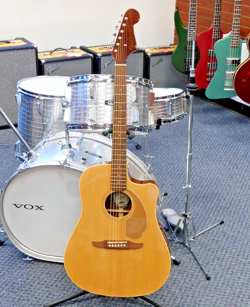 2024 FENDER CALIFORNIA REDONDO PLAYER ACOUSTIC-ELECTRIC GUITAR! VERY NICE!!!