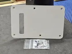 2004 FENDER HIGHWAY ONE STRAT TREMOLO COVER & SCREWS BACK COVER PLATE GUITAR